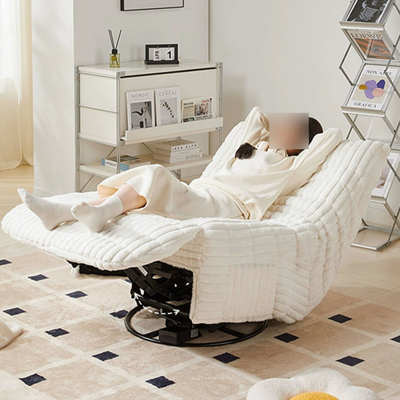 Fauteuil inclinable décontracté pivotant multifonctionnel
