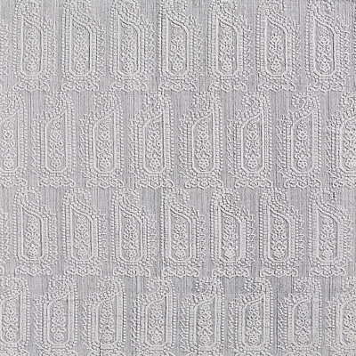 Tapis géométrique gris