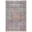  Washable Non-Slip Rug - Multicolor Traditional Medallion Area Rug for Living Room, Bedroom, Dining Room, and Kitchen