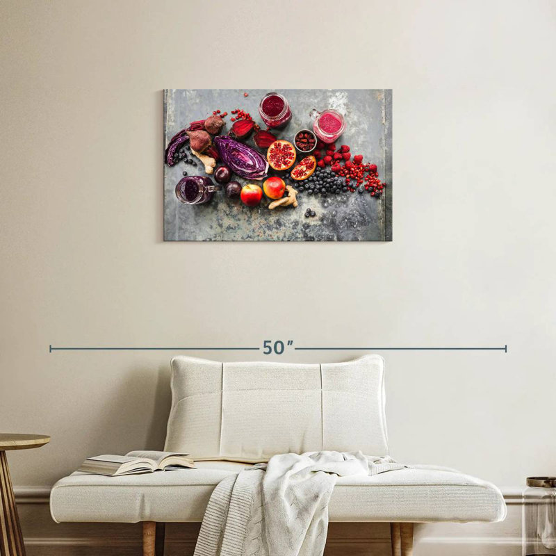 Yarlin Fruit Smoothie Ingredients, 20" H x 30" W