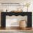 63" Long  Farmhouse Console Table-1072717310