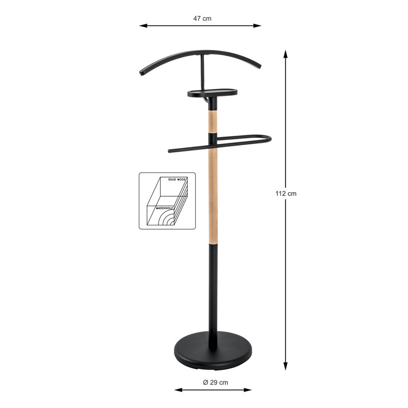 Josef Steel Freestanding Valet Stand