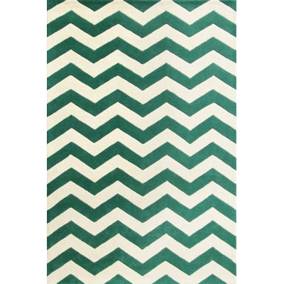 Teresita Hand Tufted Wool Chevron Rug