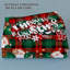 Literie Shenglei Merry Christmas Patchwork Plaid en microfibre avec 2 taies d'oreiller, taille pleine (garnitures non comprises)-121832882-122530854
