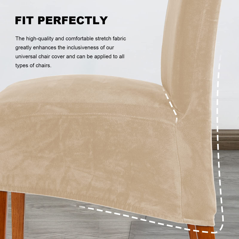 Bentleigh Dining Chair Slipcover, Beige