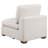 Trayce Upholstered Armless Chair Ivory-98809989-98809990