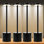 Lampe de bureau 13,4 po tactile à intensité variable 2700 K / 4000 K / 5000 K, lampes rechargeables