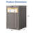48 Gallon Versatile Storage Deck Box for Indoor and Outdoor Use-105505532