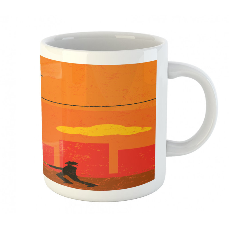 Grande tasse à café cirque