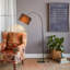 Lampe sur pied arquée 71 po Regginal