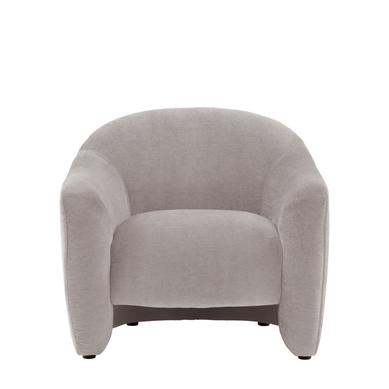 Upholstered Armchair, Grey