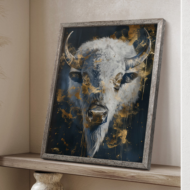 ANIMALS Series CXLV III, reproduction encadrée - bois massif, H 11 po x l 9 po
