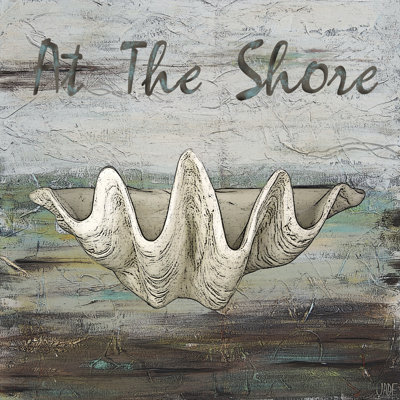 At The Shore I by Jade Reynolds - Wrapped Canvas Painting