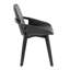 Chaise en bambou et similicuir 1pc-803291600