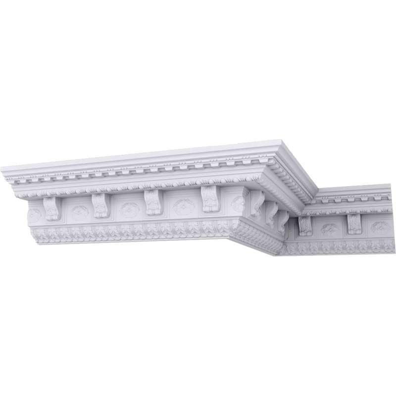 9 7/8"H x 9 3/4"P x 14"F x 94 1/2"L Granada Crown Moulding