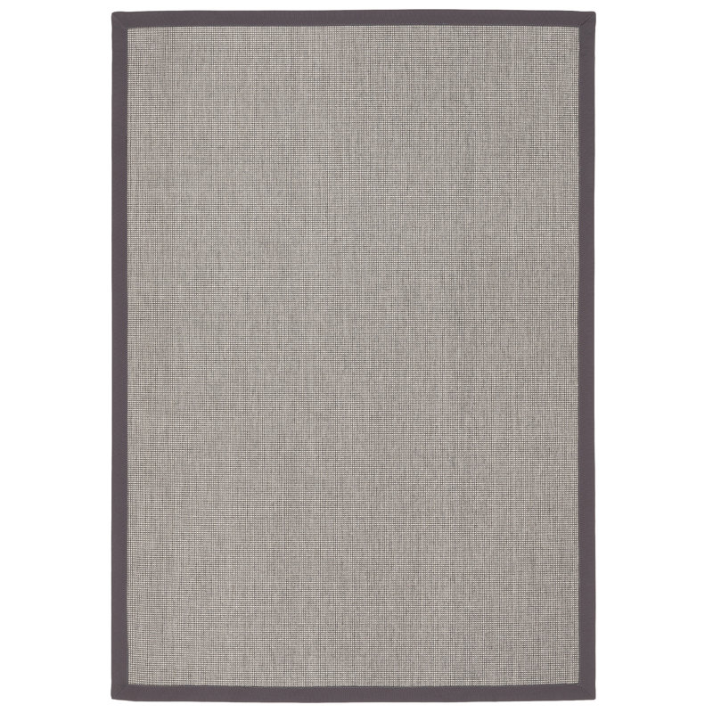 Solid Colour Flatweave Area Rug, Rectangle 133 x 200cm