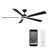 Rotary 65'' Ceiling Fan with LED Lights-96629291