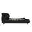 Oversized Padded Backrest Upholstered Platform Bed-69077075-69077076