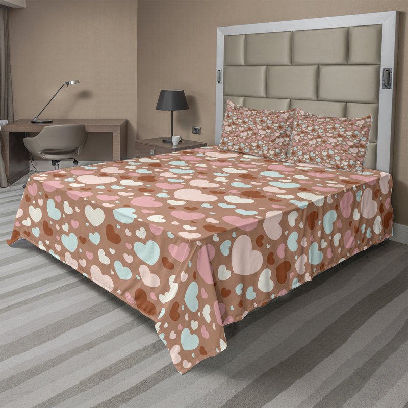 Microfiber Sheet Set, Cal.King Sheet Set + Fitted Sheet + 2 Pillowcases