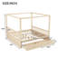 Lit à baldaquin en bois avec tiroirs de rangement-2074275547-2074275540