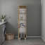 Armoire de rangement avec tablette fixe-1138775182