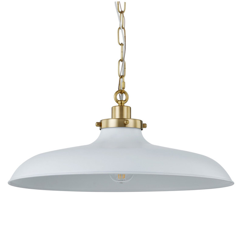 Luminaire suspendu Mary Beth, blanc