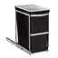 Simplehuman 30 L/ 8 Gallon Under Counter Kitchen Cabinet Pull-Out Trash Can, Heavy-Duty Steel Frame