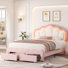 Wood Platform 2 Piece Bedroom Set