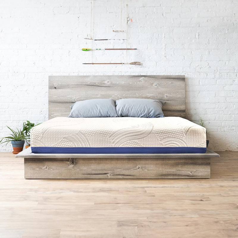 Alywn Home Ally Medium Gel Memory Foam Mattress, Queen, 12"