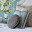 Esmeralda Circular Pillow Cover & Insert