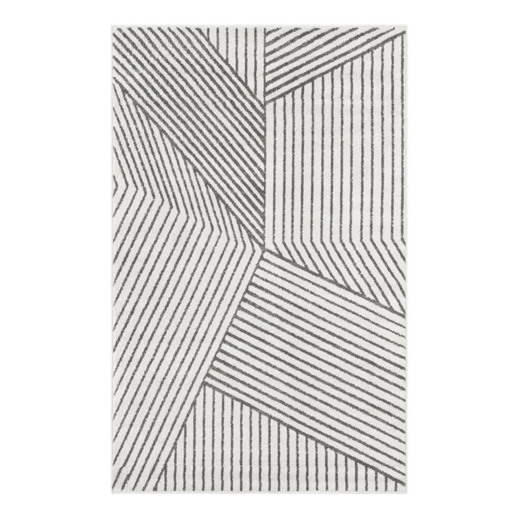 Latitude Run® Orkla Nikolis Rug Ivory