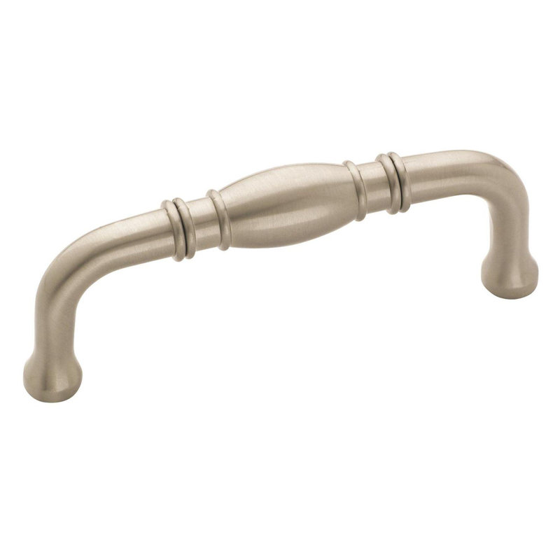 Poignée d'armoire de 3 pouces (76 mm) Granby en nickel satiné Granby - paquet de 25, 3", Nickel satiné