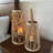 2 Piece Key West Cage Bamboo Lanterns