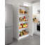 Armoire de rangement polyvalente blanche Modex (ensemble de 2 pièces)-27913446-27913443