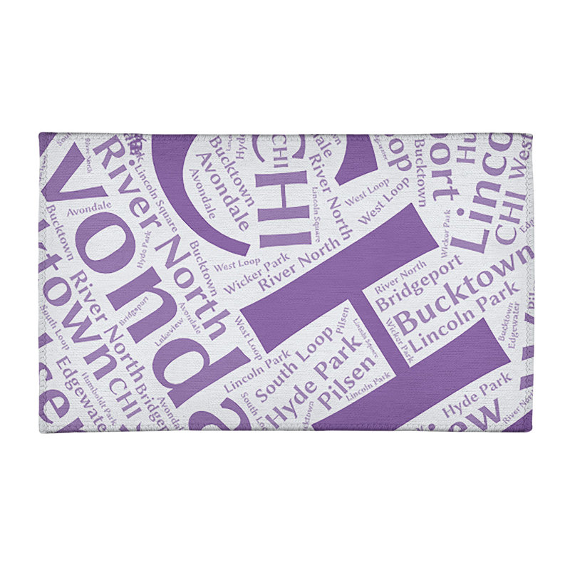 Chenille Indoor Rug, Rectangle 2' x 3'