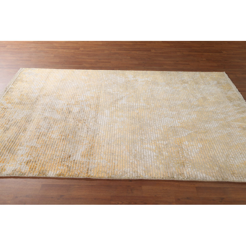 Tapis oriental rayé / abstrait 6 x 8