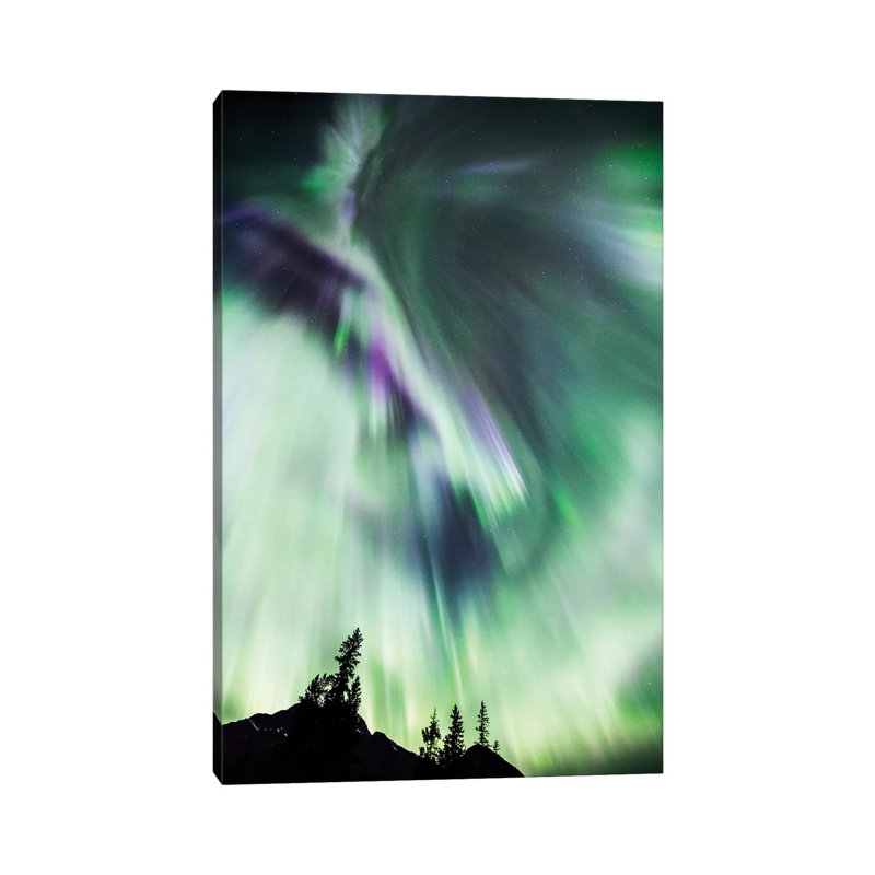 Aurora Borealis III by Matteo Colombo - Wrapped Canvas Gallery-Wrapped Canvas Giclée, 30.48 cm H x 20.32 cm W