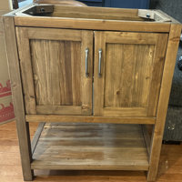 Laurel Foundry Modern Farmhouse Thiessen 30'' Free Standing Single