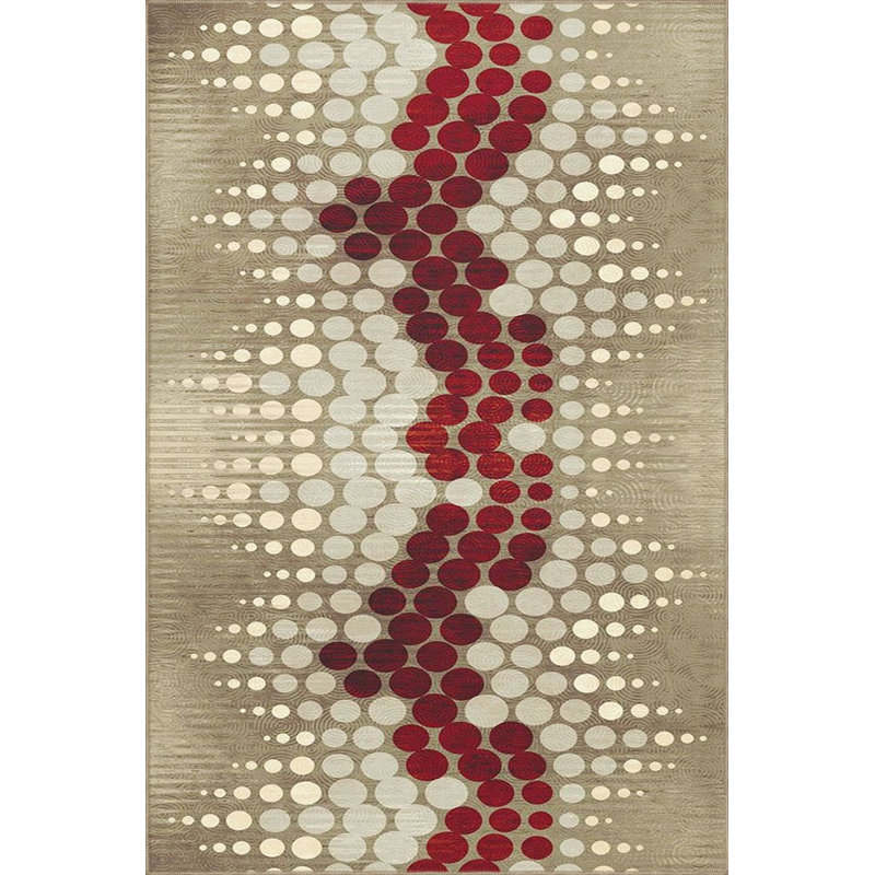 Tapis décoratif à motif géométrique lavable, Tapis de couloir 3 pi 3 po x 6 pi 7 po inclus
