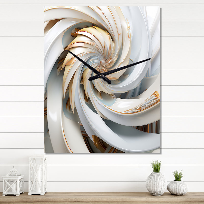 Horloge murale Whirling, H 32 po x l 24 po x P 1 po