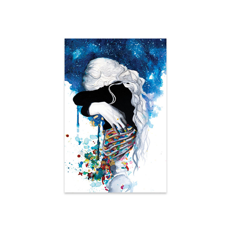 Anxiété par Victoria Olt - impression non encadrée, H 24 po x l 16 po x P 0,25 po