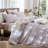 MooMee Striped Duvet Cover Set 100% Washed Cotton Linen Like Textured-115097791-118026350