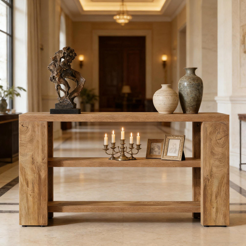 Table de canapé, table d'appoint à 3 niveaux, console