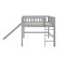 Lit mezzanine bas avec échelle et toboggan-1523790972