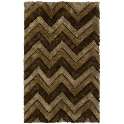 Tapis brun/brun clair Mirari