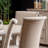 Jahmyia Polyester Wing Back Side Chair Dining Chair