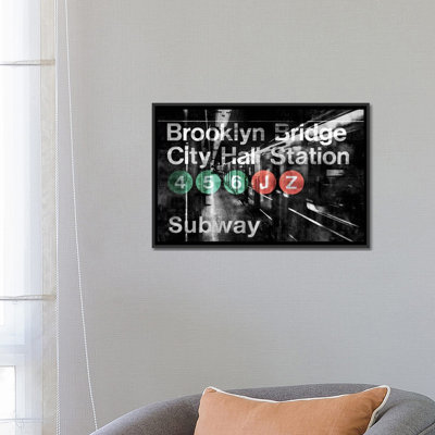 «NYC Subway Station I», impression sur toile