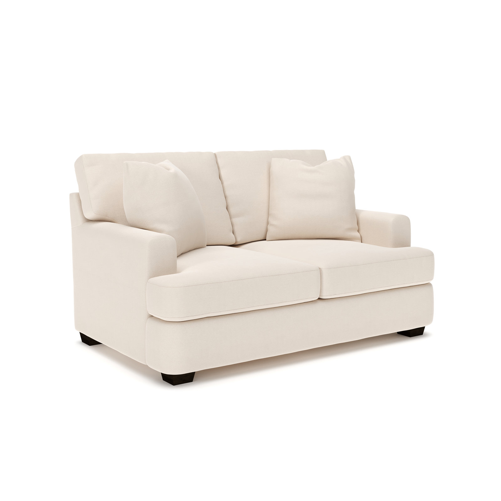 Emilio 65'' Upholstered Loveseat, Canvas Sunbrella® Canvas