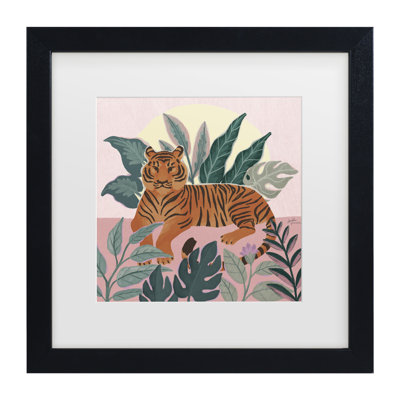 Bolog Janelle Penner Big Cat Beauty III Matted Framed Art