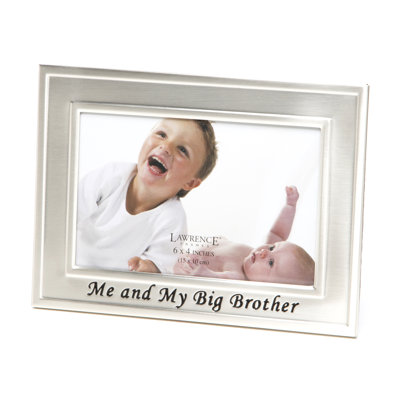 Cadre photo me et my big brother Steck